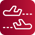 Icon_ Red_ Plane Trip Return Streamline Streamline Light 3.0